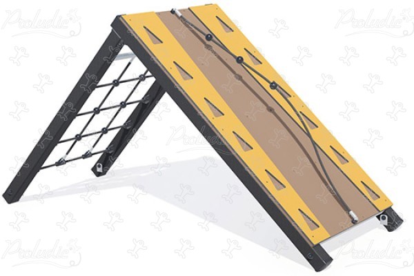 Döntött fal J5906® játszóterek acti’fun acti’ninja kép 3d