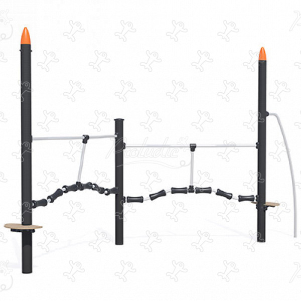 Tekergő csövek J5911® játszóterek acti’fun acti’ninja kép 3d