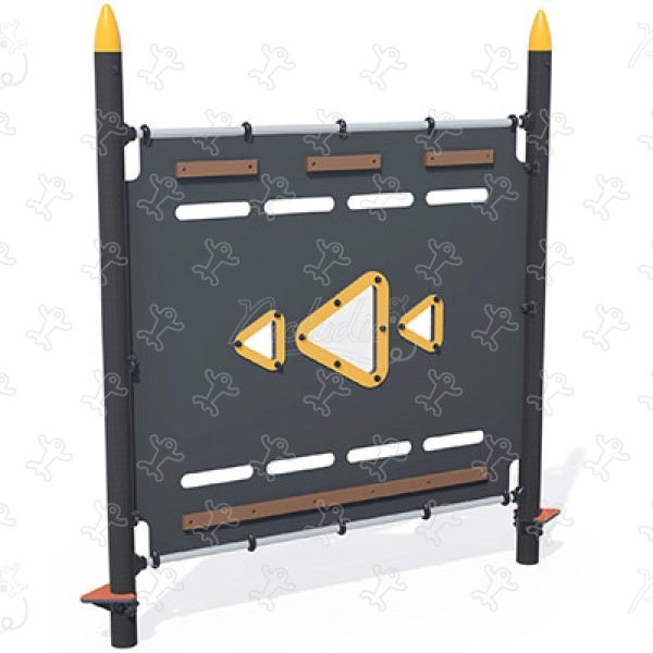 Mászófal J5916® játszóterek acti’fun acti’ninja kép 3d