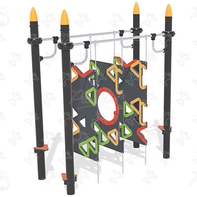 Átjárófal J5920® játszóterek acti’fun acti’ninja kép 3d