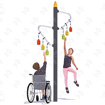 Befogadó függőleges ugrás J5928® játszóterek acti’fun acti’ninja kép 3d