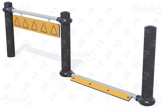 Befogadó gát J5932® játszóterek acti’fun acti’ninja kép 3d