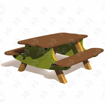 Játékasztal J605 köztéri bútorok bútorok (pad, szemetes, menedék…) kép 3d