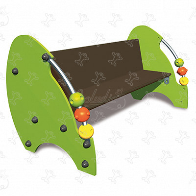 Gyermek pad J607 köztéri bútorok bútorok (pad, szemetes, menedék…) kép 3d