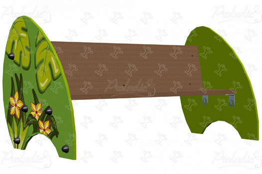 Gyermek pad J608-GA játszóterek grafic games a személyre szabott játszóterekhez amazone kivitelben kép 3d