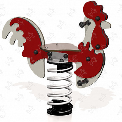 Kakas J802 játszóterek dinamikus játékok rugós játékok kép 3d