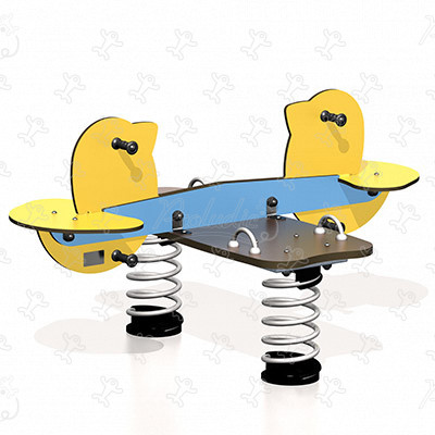 Kiskacsák J826 játszóterek dinamikus játékok rugós játékok kép 3d