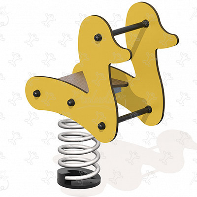 Edouard a kacsa J837 játszóterek dinamikus játékok rugós játékok kép 3d