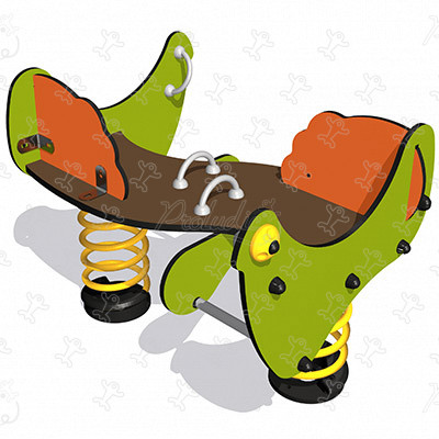 Szemközti J858 játszóterek dinamikus játékok rugós játékok kép 3d