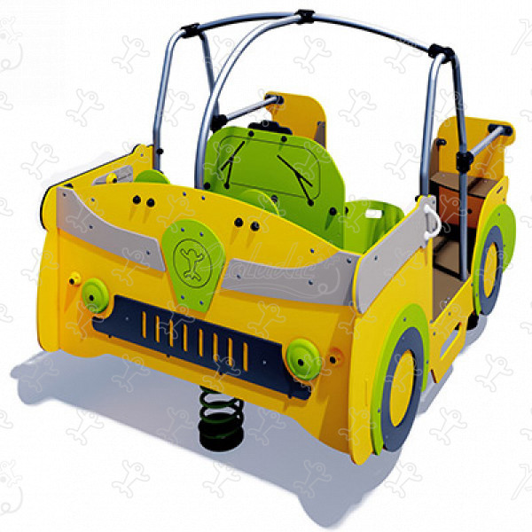 Inkluzív terepjáró J952® játszóterek dinamikus játékok rugós játékok kép 3d