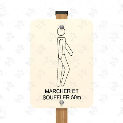 Sétaút tábla JPS05 sport és fitnesz acti’fun fa díszítő pályák kép 3d