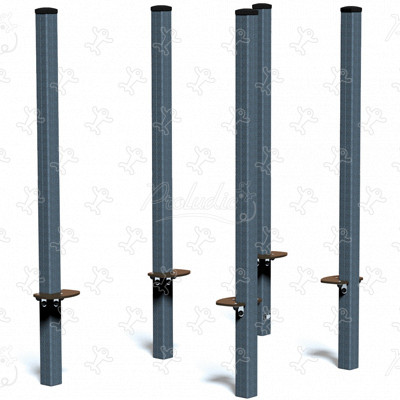 Kisgyermek cölöpszlalom JPS10-J-M sport és fitnesz acti’fun acti’ninja kép 3d