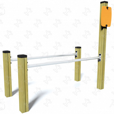 Junior fa párhuzamos rudak JPS15-J sport és fitnesz acti’fun fa díszítő pályák kép 3d