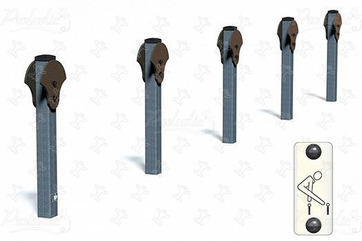 Felnőtt bakugrás JPS16-S-M sport és fitnesz acti’fun acti’ninja kép 3d