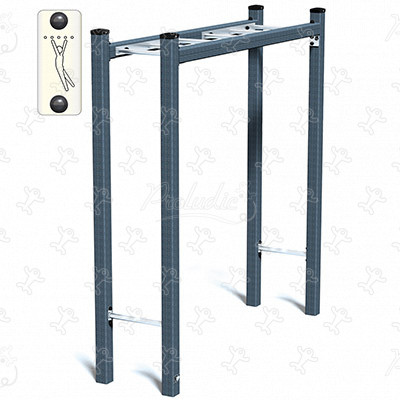 Felnőtt vízszintes létra JPS21-S-M sport és fitnesz acti’fun acti’ninja kép 3d