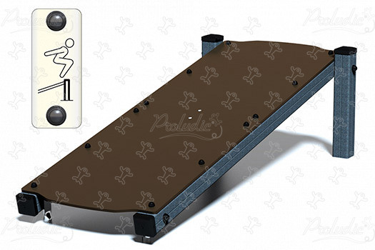 Ugródeszka JPS23-M sport és fitnesz acti’fun acti’ninja kép 3d