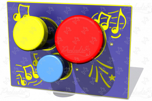 Tam-Tam R34-FIMUBON6 játszóterek Érzékelést fejlesztő és oktató jellegű játszótéri eszközök lejátszási panelek, hang- és zenei lejátszás kép 3d