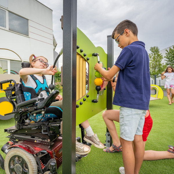 Zenekar panel J3425® játszóterek Érzékelést fejlesztő és oktató jellegű játszótéri eszközök lejátszási panelek, hang- és zenei lejátszás kép fénykép