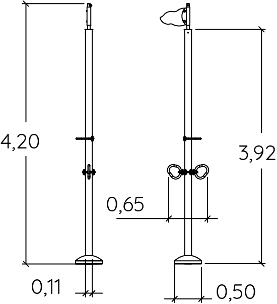 Altima J3503 játszóterek acti’fun dinamikus sporteszközök kép oldalnézet