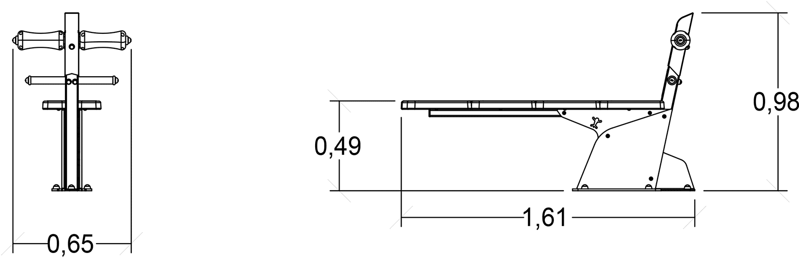 Haspad J37219® sport és fitnesz acti’fun acti’fit kép oldalnézet