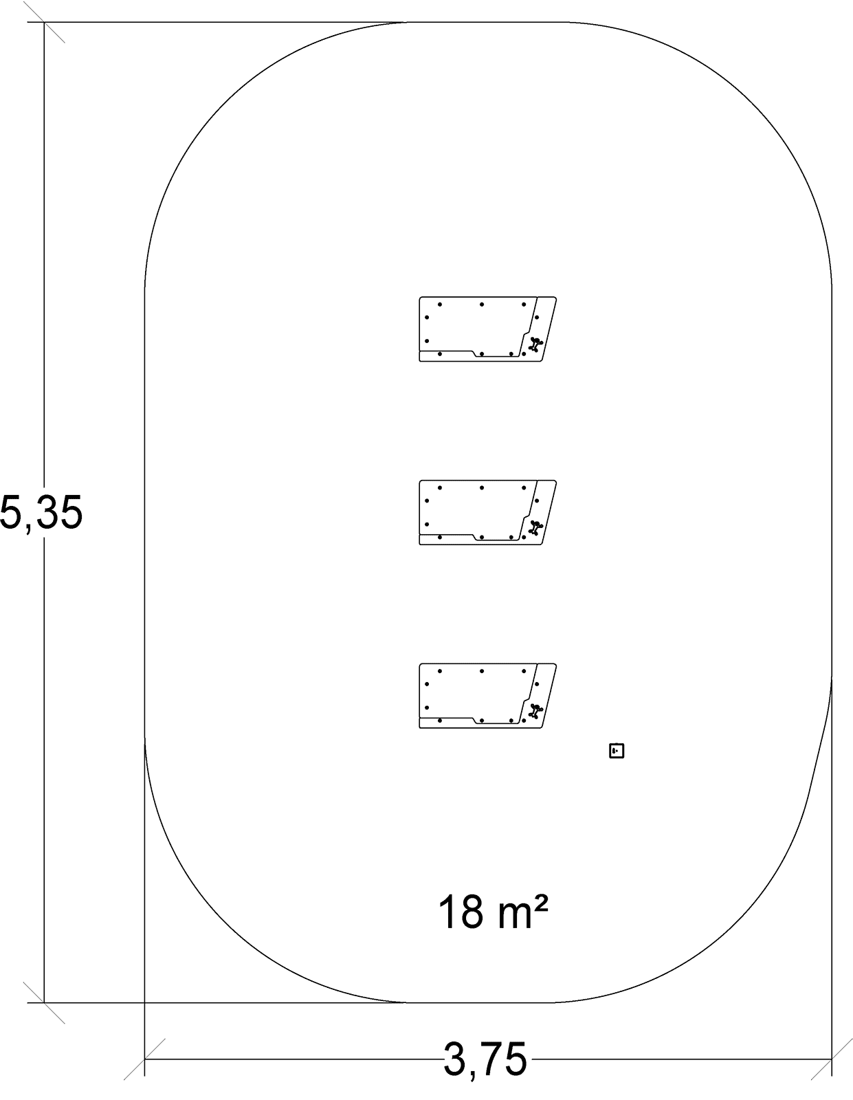 Lépegetők J37222® sport és fitnesz acti’fun acti’fit kép felülnézet